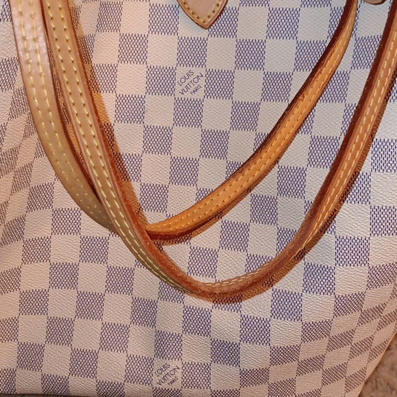 Louis-Vuitton Damier Azur Neverfull GM Tote - Picture 15 of 16